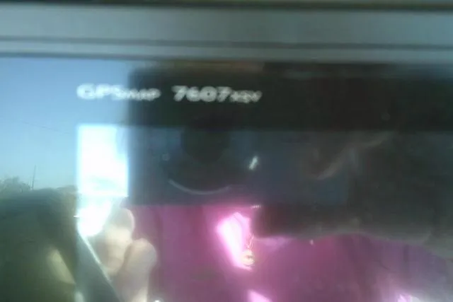 Slide: The Image of Blurry display screen on a 2002 KenCraft Challenger 235 CC boat. - 40