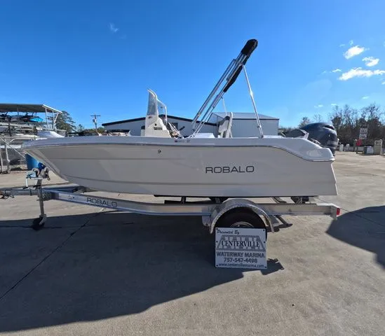 Slide: The Image of Robalo Center Console R160 In Stock Trailer included 2026 - 3
