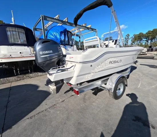 Slide: The Image of Robalo Center Console R160 In Stock Trailer included 2026 - 6