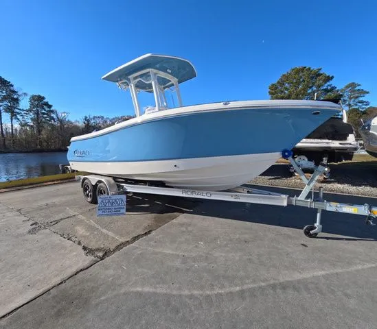 Slide: The Image of Robalo Center Console R230 In Stock Trailer Included 2026 - 2