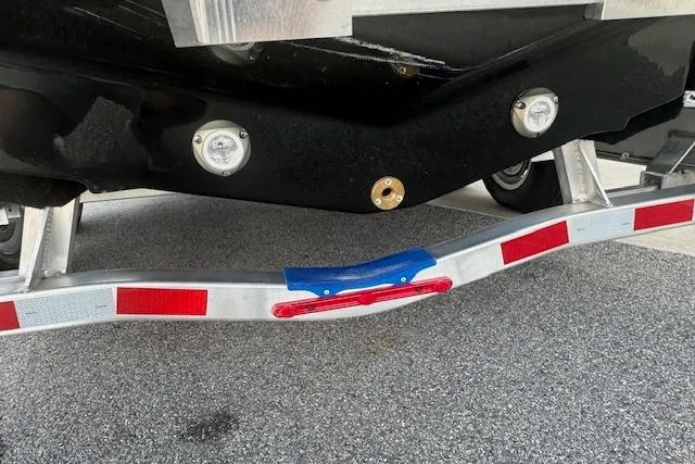 Slide: The Image of Seakeeper device on a 2025 Sportsman Masters 267OE Bay Boat trailer. - 7