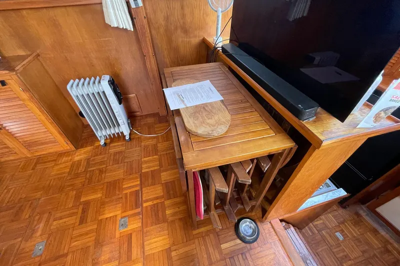 Slide: The Image of Hershine 42 - Stowed Salon Table - 6