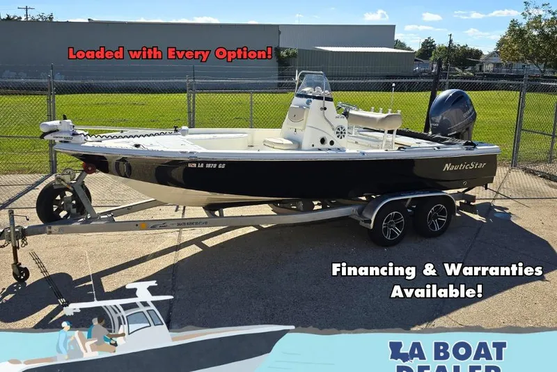 The Image of 2017 NauticStar 215 XTS boat on trailer, loaded with options, financing available. - 0