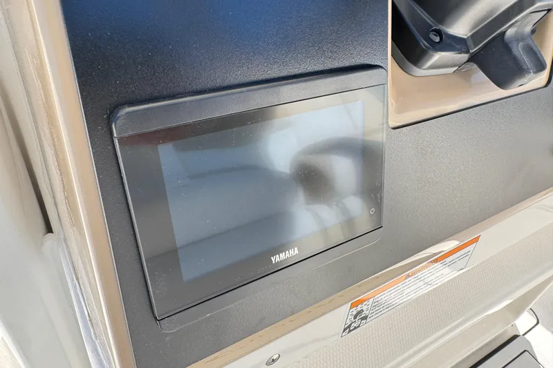 Slide: The Image of 2026 Robalo R230 Center Console with Yamaha display screen. - 23
