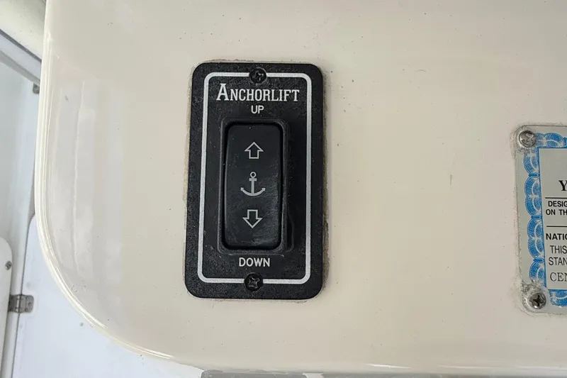 Slide: The Image of Anchorlift control panel on 2008 Century 2901 Center Console boat. - 34