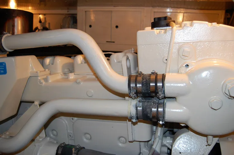 Slide: The Image of Engine components of a 1982 Miller Marine North Sea Trawler Ed Monk. - 32