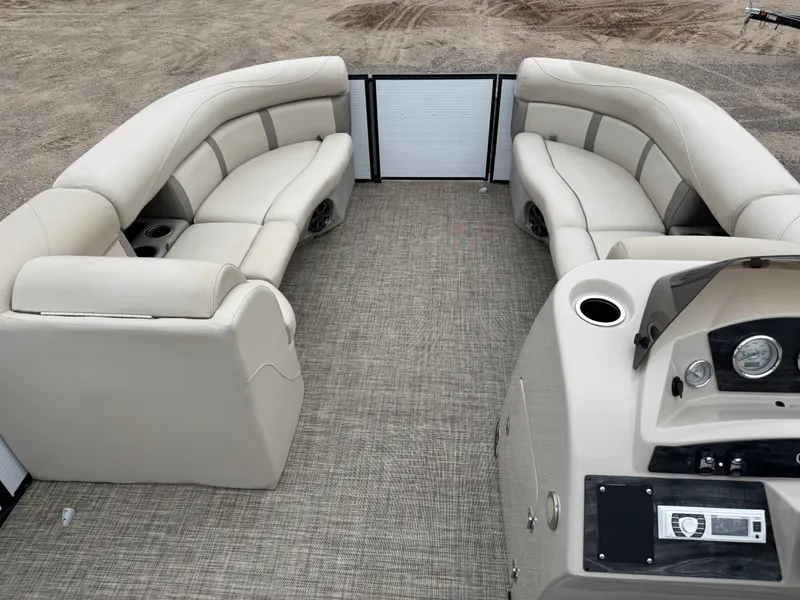 Slide: The Image of Harris Cruiser 220 Tritoon Pontoon 2018 - 3