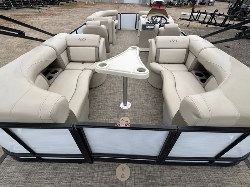 Slide: The Image of Harris Cruiser 220 Tritoon Pontoon 2018 - 8