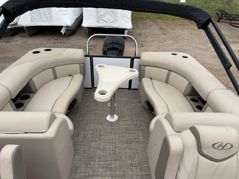 Slide: The Image of Harris Cruiser 220 Tritoon Pontoon 2018 - 9
