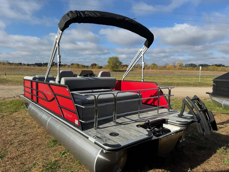 Slide: The Image of Bentley Pontoons Legacy 200 Swingback Pontoon & Honda 4-Stroke EFI 2026 - 14