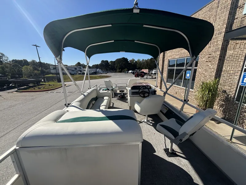 Slide: The Image of Sun Tracker Fishin'' Barge 21 w/Mercury Big Foot - 40HP - 4-Stroke Engine w/Trailer Included 2007 - 16