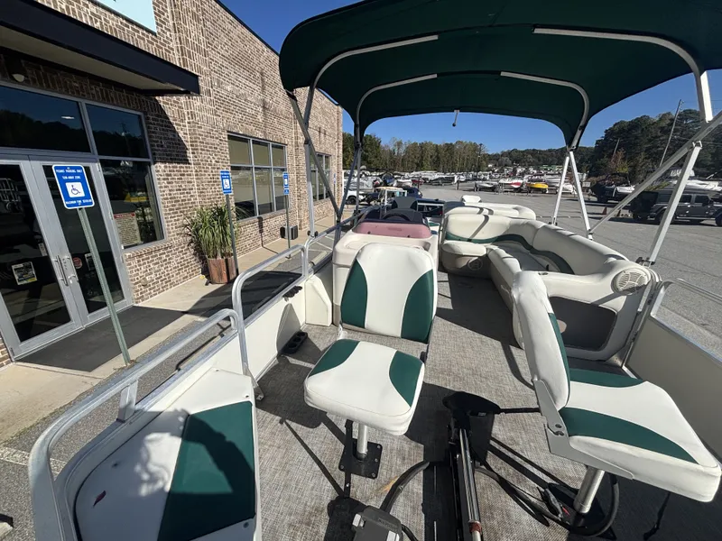 Slide: The Image of Sun Tracker Fishin'' Barge 21 w/Mercury Big Foot - 40HP - 4-Stroke Engine w/Trailer Included 2007 - 30