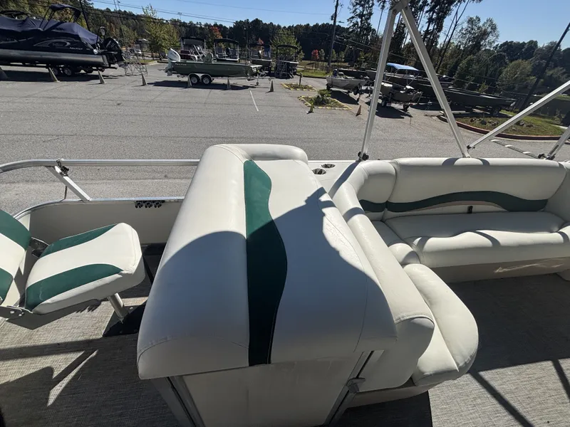 Slide: The Image of Sun Tracker Fishin'' Barge 21 w/Mercury Big Foot - 40HP - 4-Stroke Engine w/Trailer Included 2007 - 45