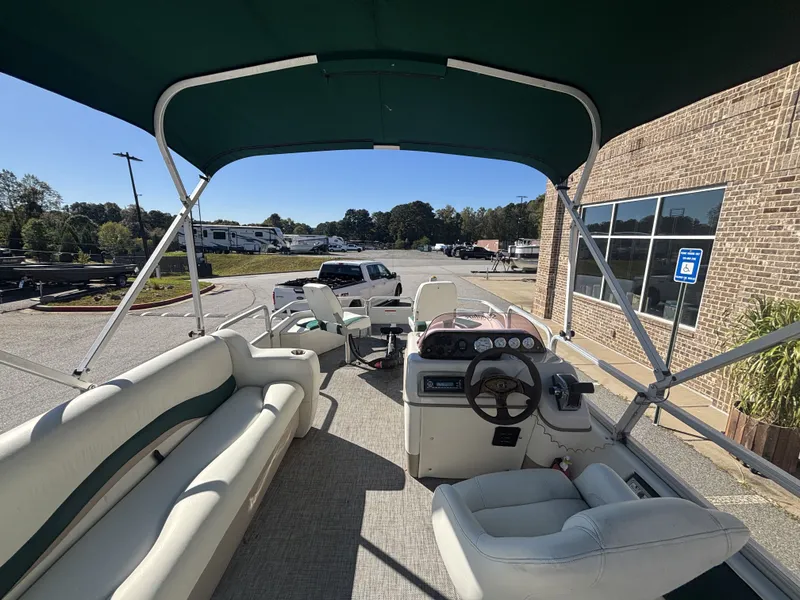 Slide: The Image of Sun Tracker Fishin'' Barge 21 w/Mercury Big Foot - 40HP - 4-Stroke Engine w/Trailer Included 2007 - 47