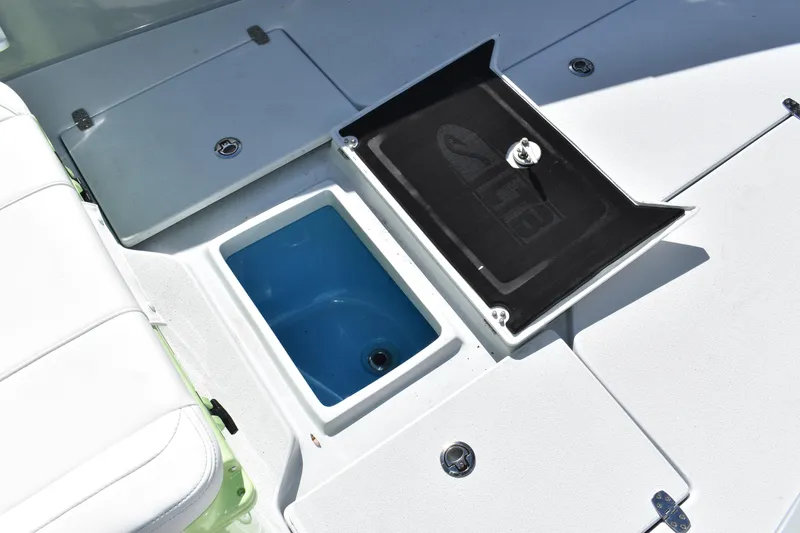 Slide: The Image of Bilge pump system in 2025 Latitude Tournament Boats model 25. - 26