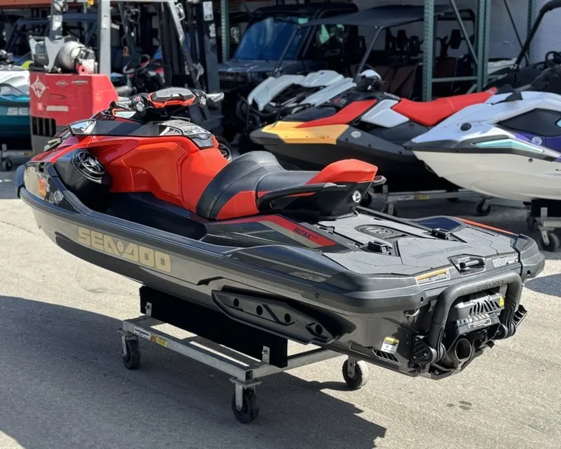 Slide: The Image of Sea-Doo RXT®-X® 300 IBR Eclipse Black and Lava R 2020 - 3