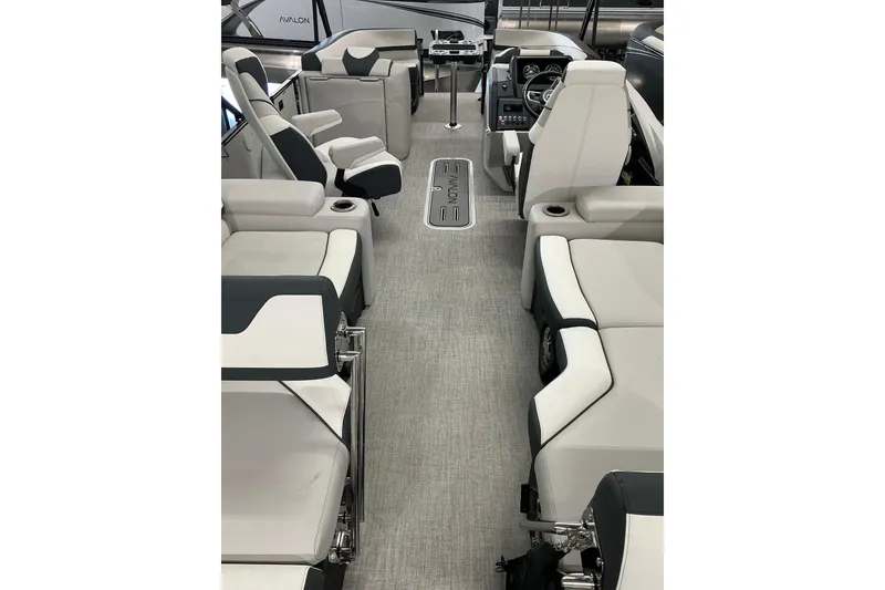 Slide: The Image of 2026 Avalon Catalina Quad Lounge Shift interior with luxurious seating and modern design. - 4