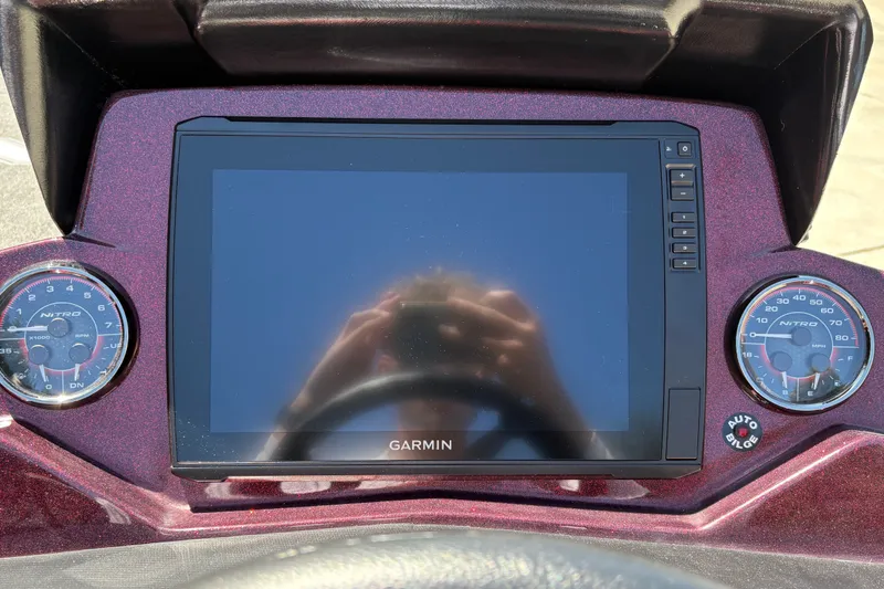 Slide: The Image of Dashboard of 2026 Nitro Z21 XL Pro with Garmin display and gauges. - 24