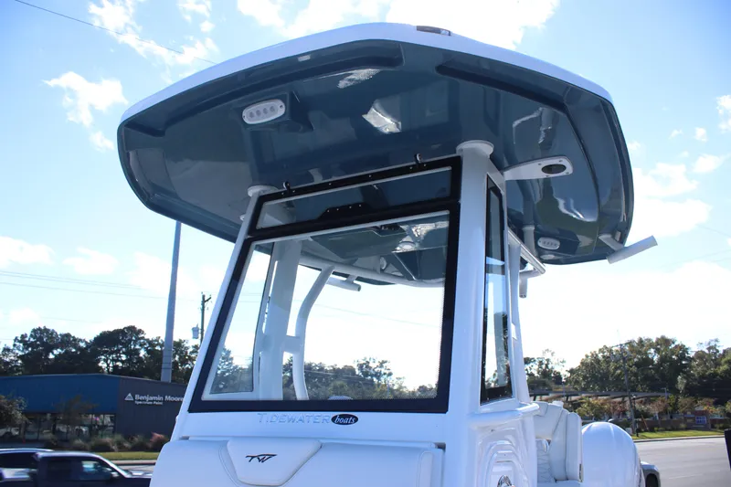 Slide: The Image of 2026 Tidewater 272 CC Adventure boat with sleek design and modern features. - 6