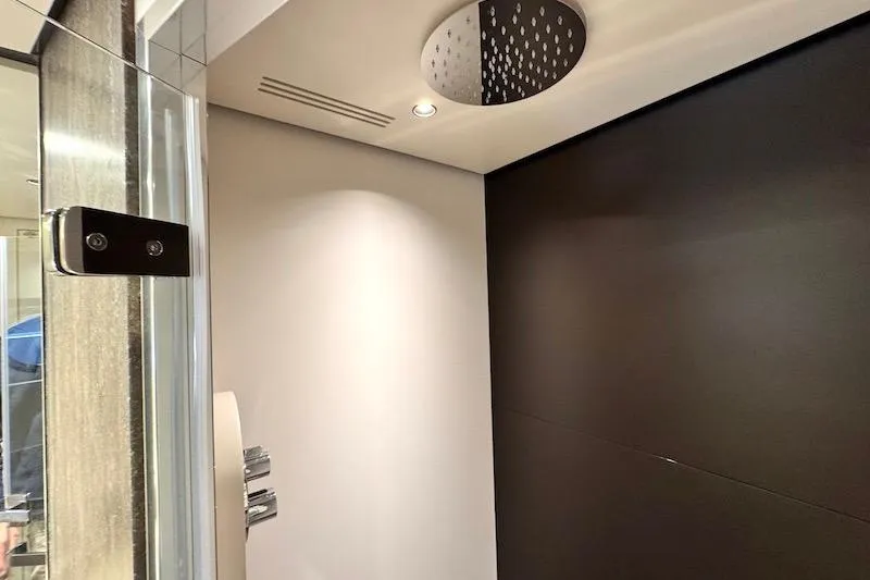 Slide: The Image of Modern shower area in 2026 Azimut Grande Magellano 25 Metri yacht. - 58