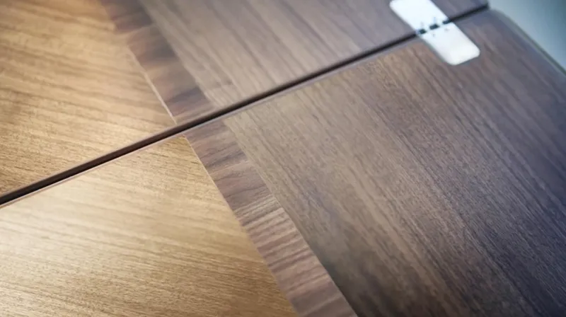 Slide: The Image of Close-up of Princess F65 2025 yacht's sleek wooden deck design. - 18