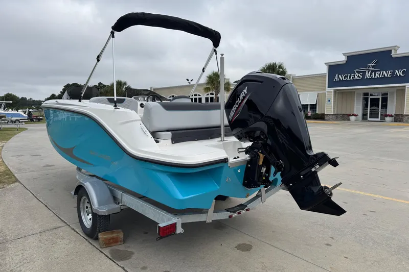 Slide: The Image of 2026 Bayliner M19 boat with Mercury engine at Anglers Marine NC. - 3