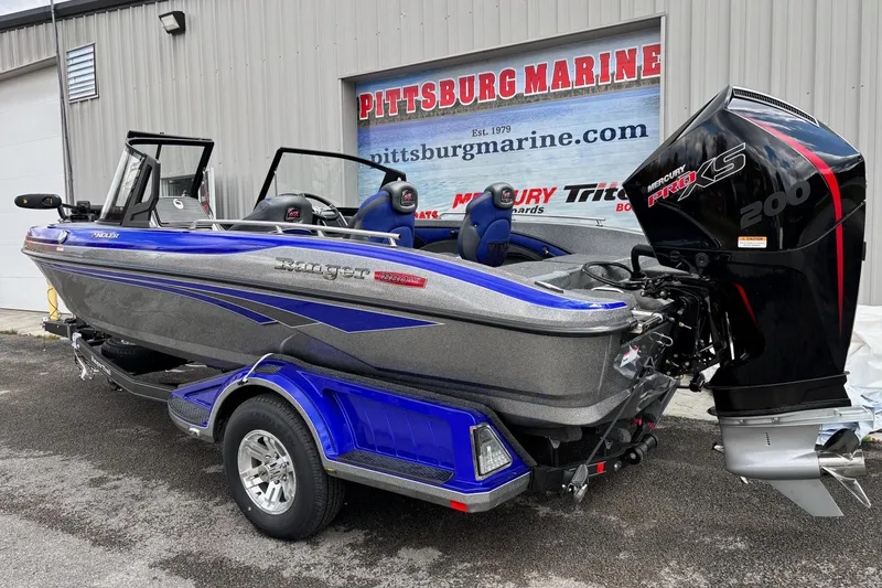 Slide: The Image of 2026 Ranger 1880MS A Pack Equipped boat with Mercury Pro XS engine at Pittsburg Marine. - 15