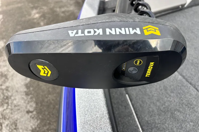 Slide: The Image of Minn Kota Terrova motor on 2026 Ranger 1880MS A Pack Equipped boat. - 2