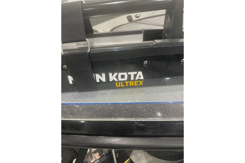 Slide: The Image of Minn Kota Ultrex motor on 2019 Ranger Z185 boat. - 7
