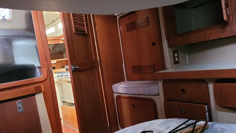 Slide: The Image of Vee berth cabinetry - 19