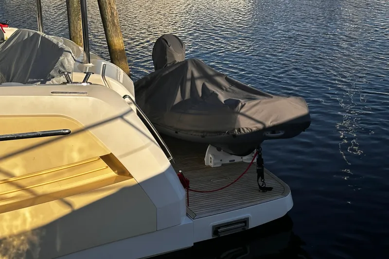 Slide: The Image of 2020 Absolute NAVETTA 48 yacht cruising on a sunny day with blue skies. - 5