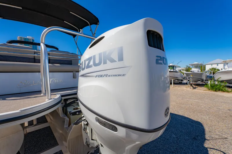 Slide: The Image of 2021 Silver Wave 2410 SW5 JS boat with Suzuki Four Stroke engine. - 14