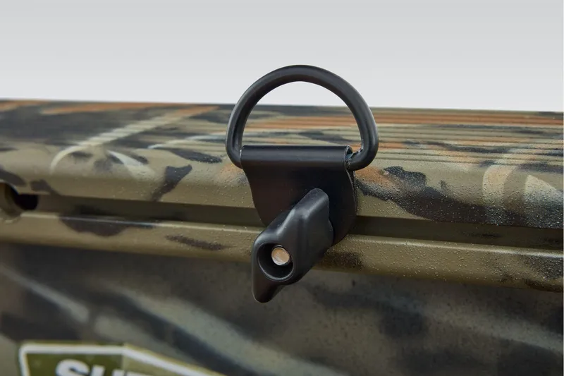 Slide: The Image of 2026 Tracker Grizzly 1756 T Marsh boat deck with tan and black non-slip surface. - 21