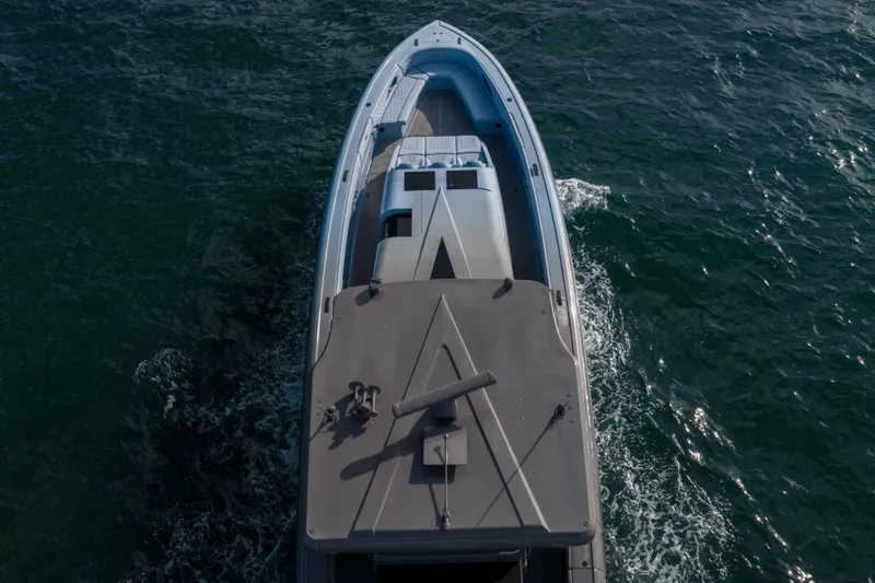 The Image of Aerial view of Midnight Express 52 Vitesse 2026 on the water. - 0