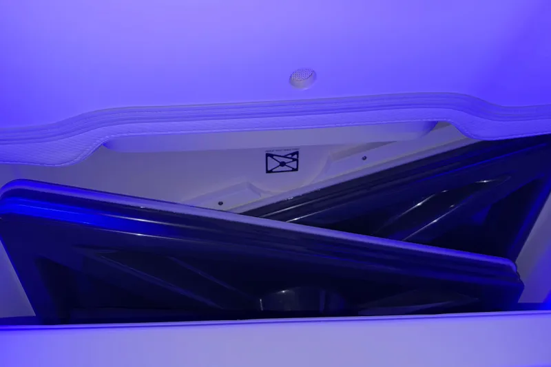 Slide: The Image of 2023 Formula 400 Super Sport Crossover interior with modern lighting and sleek design. - 94