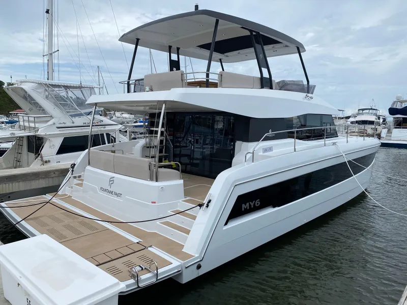 Slide: The Image of Fountaine Pajot MY 6 2022 - 2
