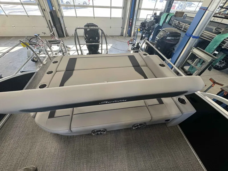 Slide: The Image of 2026 Barletta ARIA 22UC pontoon boat interior view. - 11