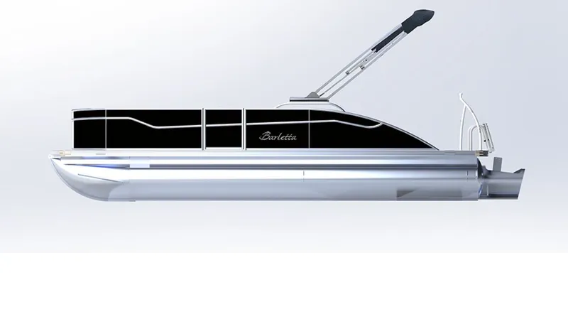 Slide: The Image of Interior of Barletta ARIA 22UC pontoon boat, model year 2026. - 8