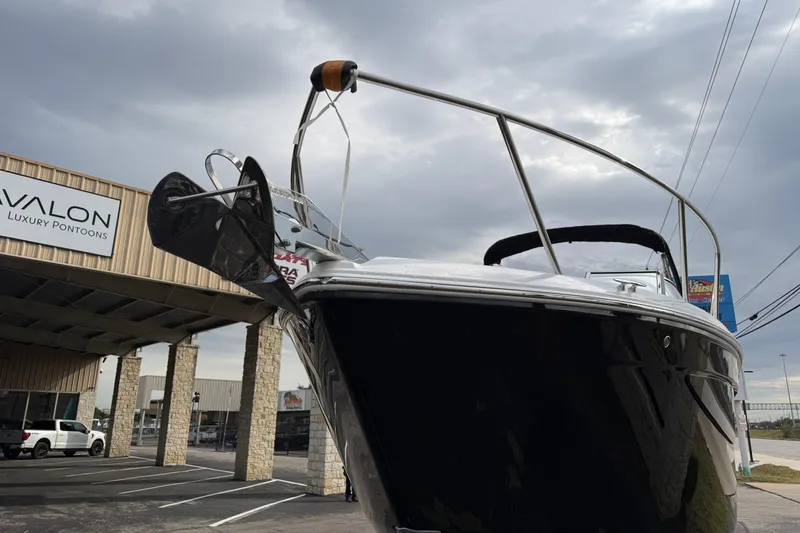 Slide: The Image of 2026 Regal 26 XO boat at Avalon Luxury Pontoons dealership. - 2