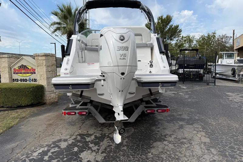 Slide: The Image of 2026 Regal 26 XO boat with Yamaha 300 V6 engine at South Austin Marine. - 7
