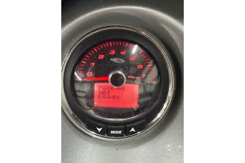 Slide: The Image of 2015 Chaparral 244 Sunesta boat interior with Kicker speaker system. - 17