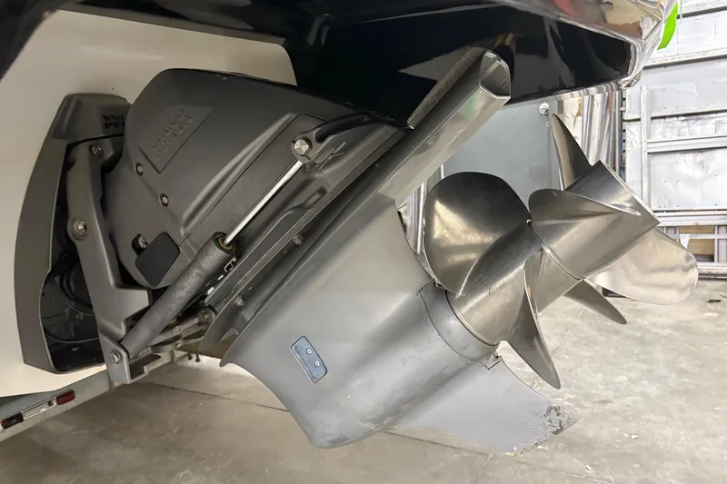 Slide: The Image of Close-up of 2015 Chaparral 244 Sunesta tachometer showing 219.8 engine hours. - 18