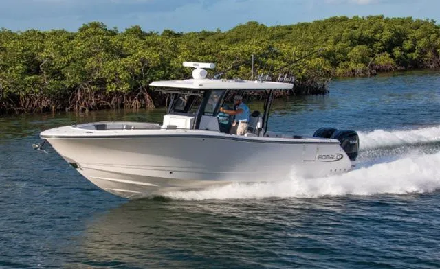 Slide: The Image of Robalo R300 Center Console 2026 - 2