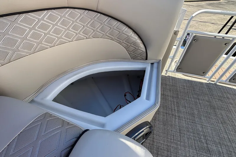 Slide: The Image of Interior storage compartment of 2026 JC Neptoon 25TT Sport boat. - 31