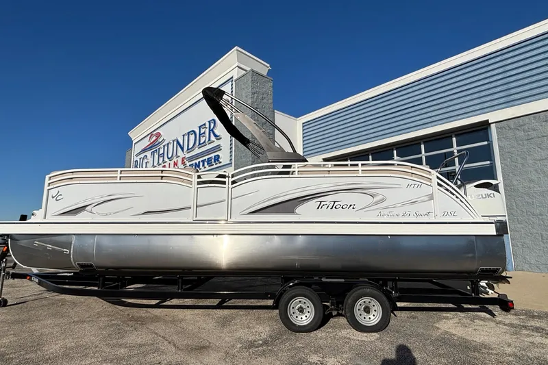 The Image of 2026 JC Neptoon 25TT Sport pontoon boat at Big Thunder Marine Center. - 2