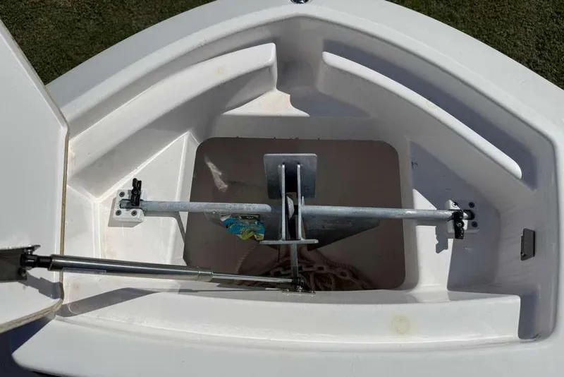 Slide: The Image of Anchor storage compartment of 2023 Yamaha Boats 255 FSH Sport E. - 20