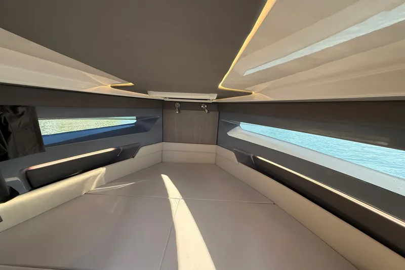 Slide: The Image of Luxurious interior of 2026 Navan C30 boat with modern design and panoramic windows. - 33