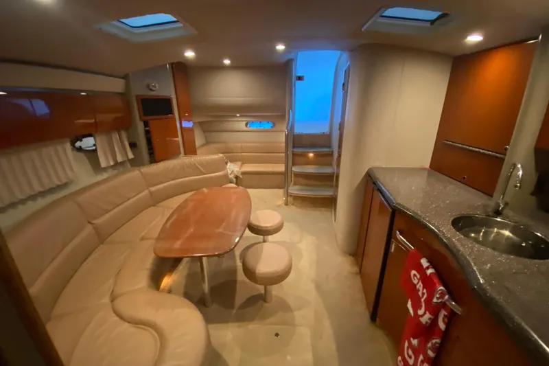 Slide: The Image of Engine compartment of a 2005 Formula 40 Performance Cruiser with Westerbeke generator. - 39