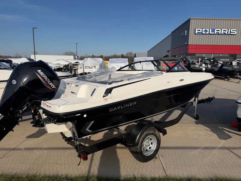 Slide: The Image of 2026 Bayliner VR4 Bowrider OB on trailer at Polaris. - 5