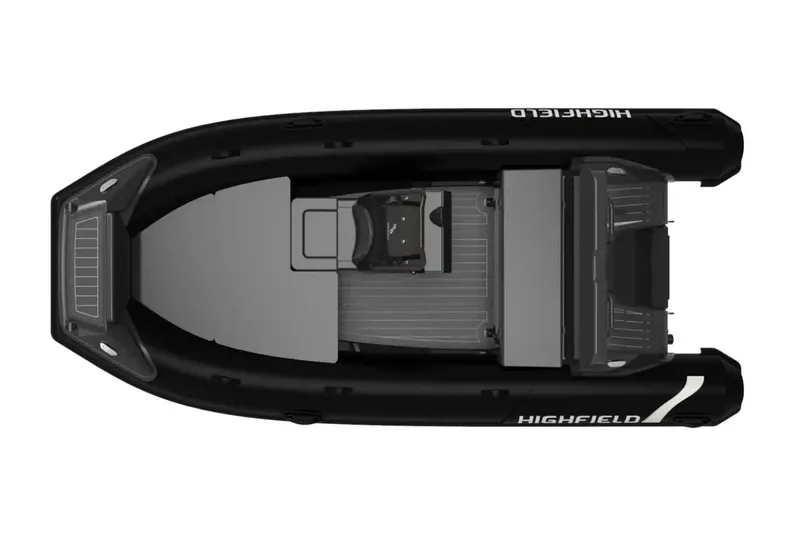 Slide: The Image of Manufacturer Provided Image: 2024 Highfield Sport 460 inflatable boat, top view. - 4